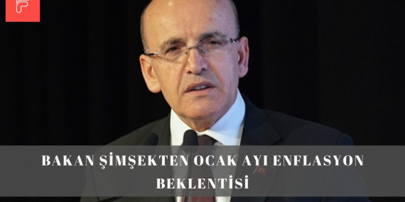 Bakan Şimşekten Ocak Ayı Enflasyon Beklentisi