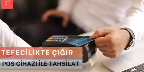 Tefecilikte Çığır; “Tahsilatlar POS Cihazıyla”