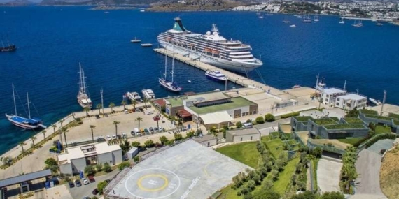 Bodrum Cruise Port 2026 Yılı Kruvaziyer Sezonunu Açtı