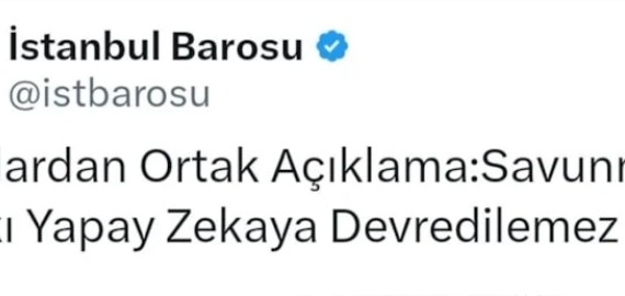 Barolar “Yapay Zekaya Karşı”