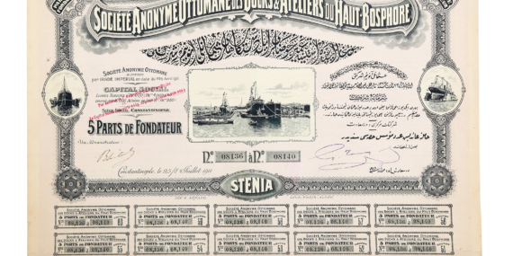 Osmanlı’da Tüzel Kişilik Devrimi: İstinye Tamir Havuzları Şirketinin Yükselişi