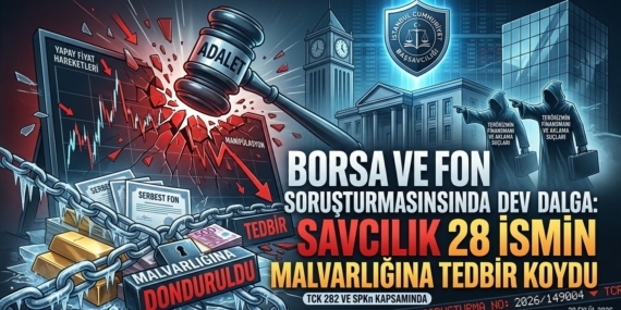 Borsa ve Fon Soruşturmasında Dev Dalga: Savcılık 28 İsmin Malvarlığına Tedbir Koydu